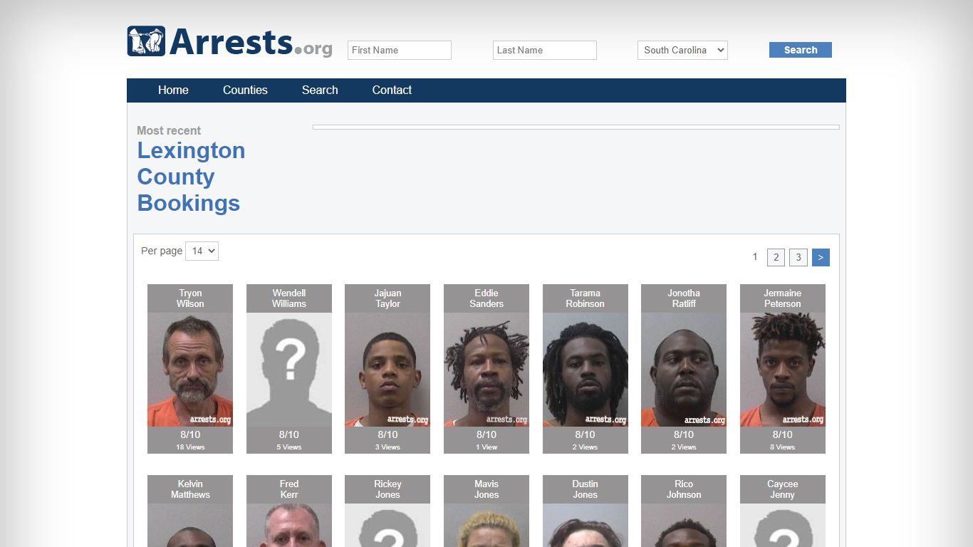 Lexington County Arrests and Inmate Search